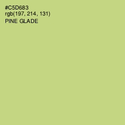#C5D683 - Pine Glade Color Image